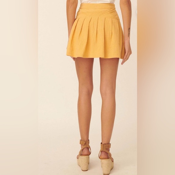 🌹PROMESA GRAND SLAM BUTTONED WRAP SKORT - Picture 2 of 7